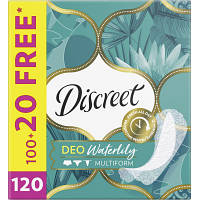 Ежедневные прокладки Discreet Deo Waterlily 120 шт. 8700216234245 n