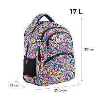 Рюкзак школьный GoPack Education 175M-2 Let's be Friends GO24-175M-2 n