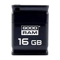 USB флеш наель Goodram 16GB UPI2 Piccolo Black USB 2.0 UPI2-0160K0R11 n