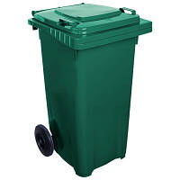 Контейнер для мусора Алеана Евро Зеленый 120 л алн 169097/зелений n