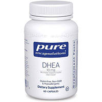 ДГЭА Pure Encapsulations DHEA 10 mg 60 Caps PE-00097 NX, код: 7595086