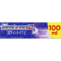 Зубная паста Blend-a-med 3D White Классическая свежесть 100 мл 8006540792896 n