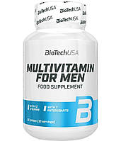 Вітамінно-мінеральний комплекс для спорту BioTechUSA Multivitamin for Men 60 Tabs QT, код: 7622701