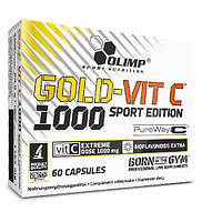 Витамин C для спорта Olimp Nutrition Gold-Vit C 1000 Sport Edition 60 Caps DH, код: 7520459