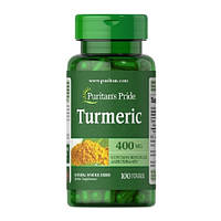 Куркума Puritan's Pride Turmeric 400 mg 100 Caps IN, код: 7520721