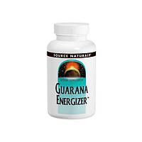 Гуарана Source Naturals Guarana Energizer 900 mg 60 Tabs IN, код: 7813104