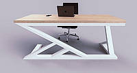 Офисный стол в стиле LOFT (NS-1296) QT, код: 6671112