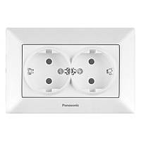 Розетка Panasonic Arkedia Slim WNTC02052WH-UAWhite