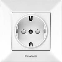 Розетка Panasonic Arkedia Slim WNTC02122WH-UAWhite