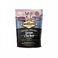 Сухой корм Carnilove Puppy Salmon Turkey 1.5 kg (для щенков) UP, код: 2734179