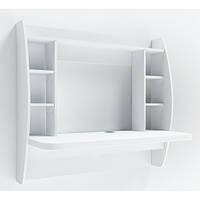 Навесной компьютерный стол Comfy Home AirTable-I WT (белый) UL, код: 6452975