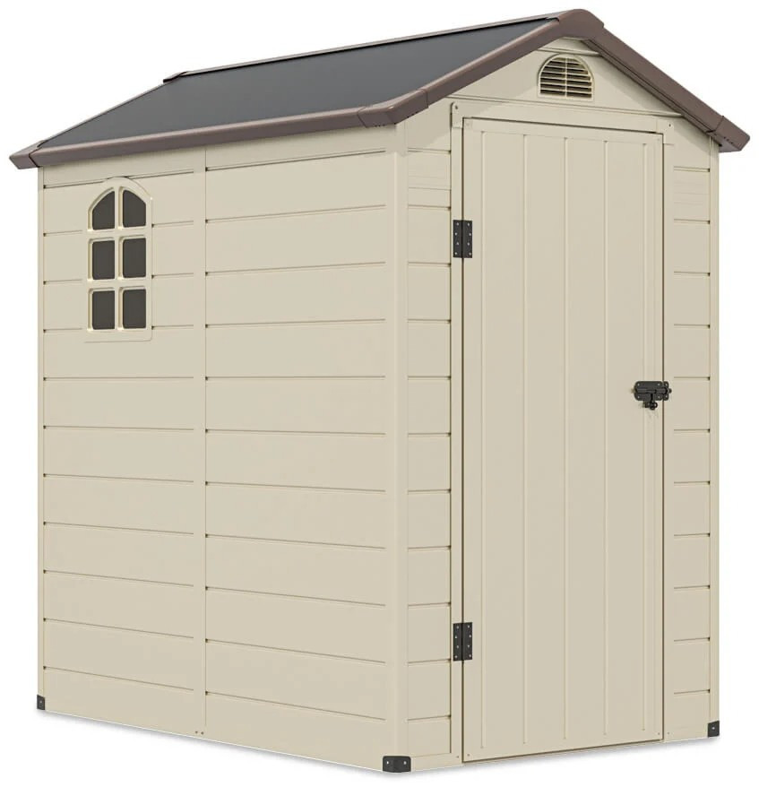 Будиночок для інвентарю 134x192 см Hardmaister Vermont бежевий