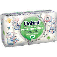 Твердое мыло Dobra Увлажняющее с D-пантенолом и экстрактом алоэ 5 х 70 г (4820195507773) m