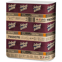 Бумажные полотенца Selpak Professional Extra Z-сложение 2 слоя 200 листов (8690530279858) m