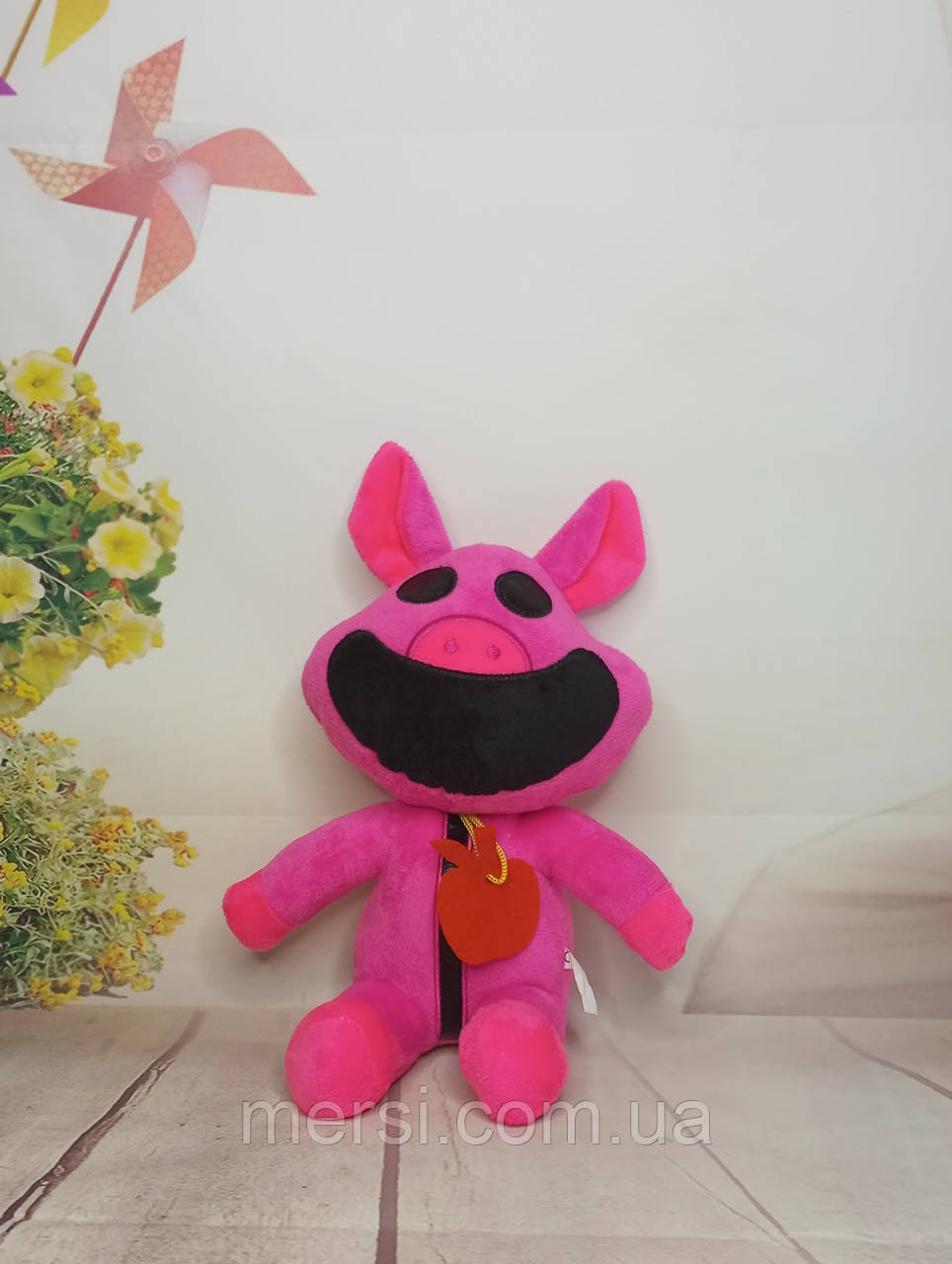 М'яка іграшка Усміхнені Тварини Звірята Свинка Капризулька Smiling Critters PickyPiggy Poppy Playtime 28 см