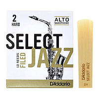 Трость для альт-саксофона D`ADDARIO SELECT JAZZ - ALTO SAX FILED 2H (1ШТ)