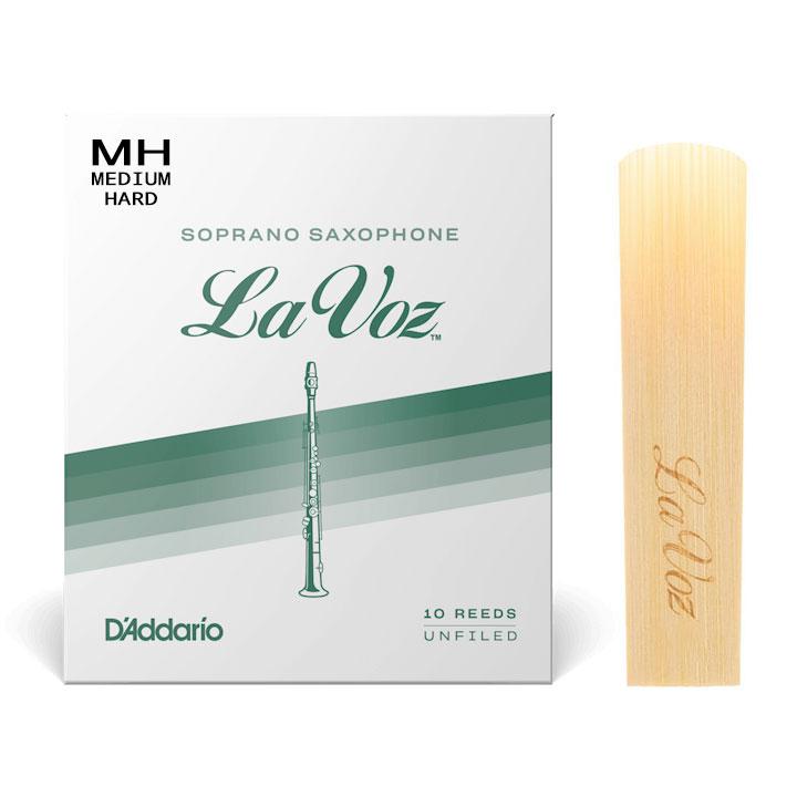 Тростина для сопрано саксофона D`ADDARIO LA VOZ - SOPRANO SAX MEDIUM HARD (1ШТ)