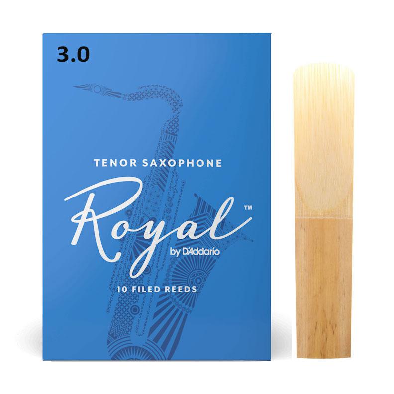 Тростина для тенор саксофона D`ADDARIO ROYAL - TENOR SAX #3.0 (1ШТ), фото 1