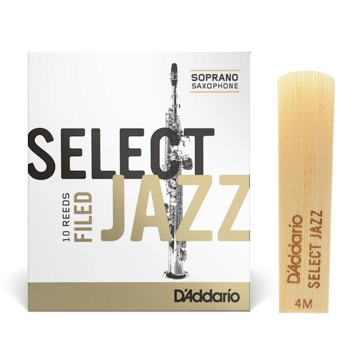 Тростина для сопрано саксофона D`ADDARIO SELECT JAZZ - SOPRANO SAX 4M (1ШТ)