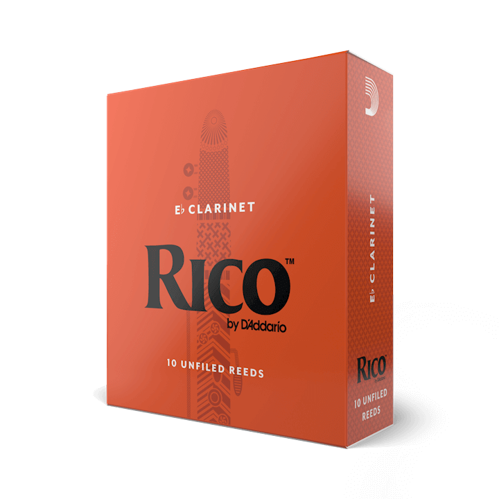 Тростина для кларнета D'ADDARIO Rico - Eb Clarinet #2.0 - 10 Pack