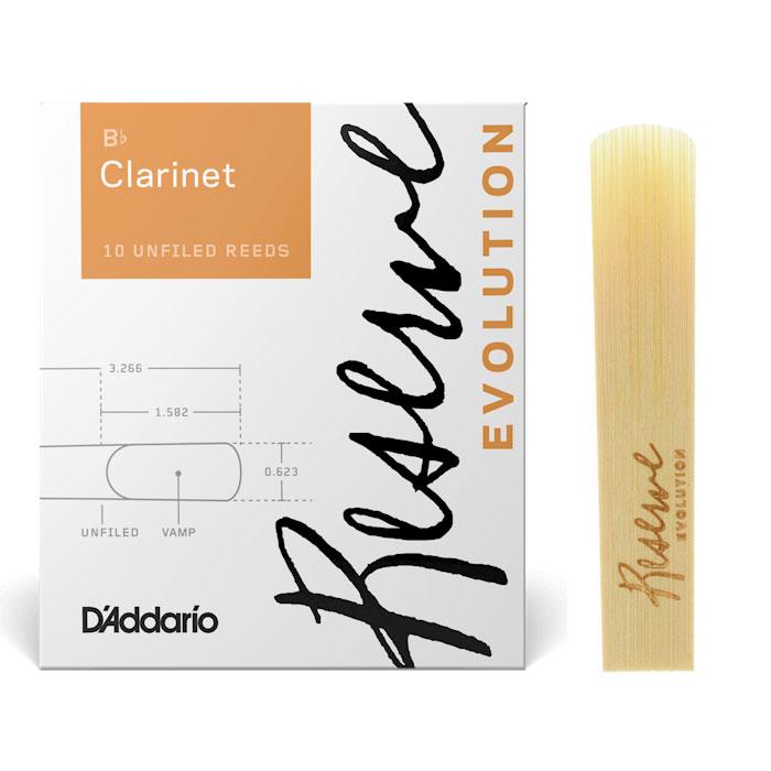 Тростина для кларнета D`ADDARIO RESERVE EVOLUTION BB CLARINET #3.0 (1ШТ), фото 1