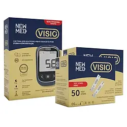 Глюкометр Visio + 100 тест-смужок