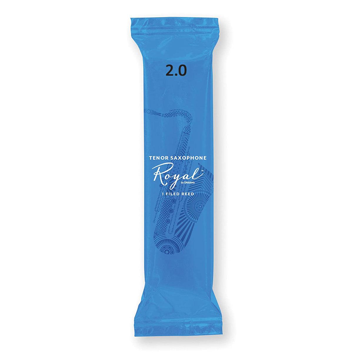 Тростина для тенор саксофона D`ADDARIO ROYAL - TENOR SAX #2.0 (1ШТ), фото 1