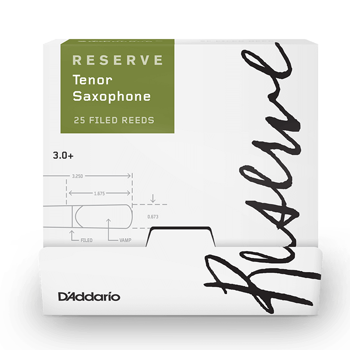 Тростини для тенор саксофона D`ADDARIO RESERVE - TENOR SAX #3.0+ - 25 PACK, фото 1