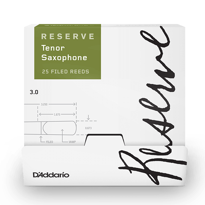 Тростини для тенор саксофона D`ADDARIO RESERVE - TENOR SAX #3.0 - 25 PACK, фото 1