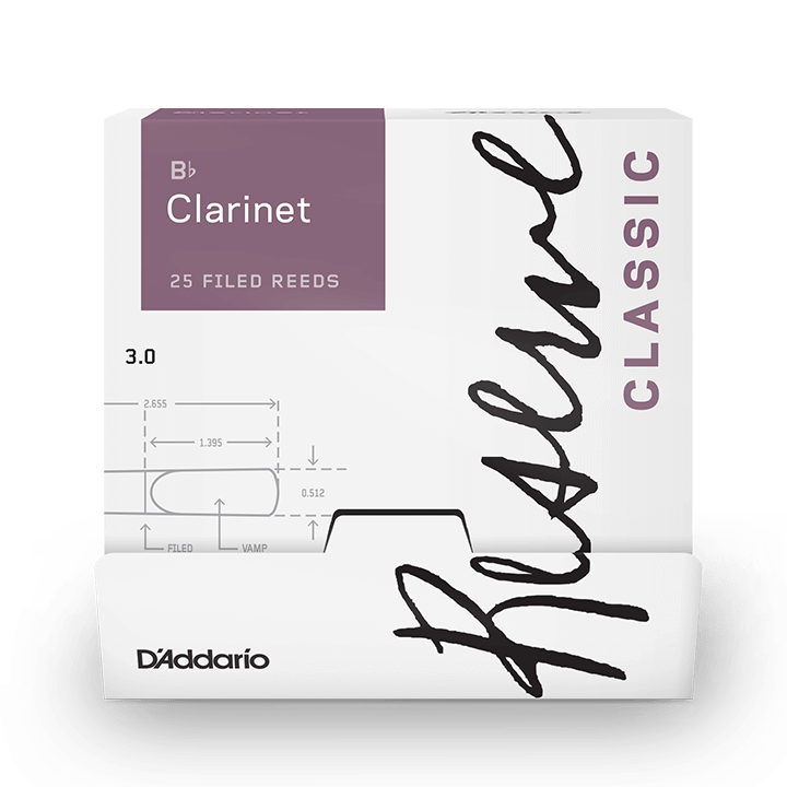 Тростини для кларнета D`ADDARIO RESERVE CLASSIC - BB CLARINET #3.0 - 25 BOX, фото 1