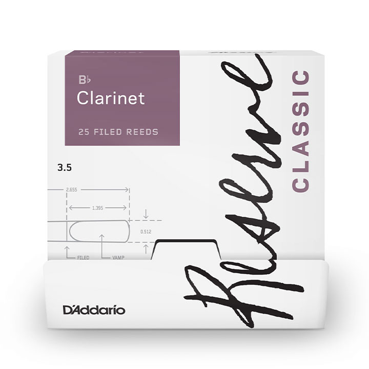 Тростини для кларнета D`ADDARIO RESERVE CLASSIC - BB CLARINET #3.5 - 25 BOX, фото 1