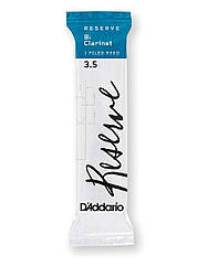 Тростини для кларнета D`ADDARIO RESERVE BB CLARINET #3.5 (1ШТ)