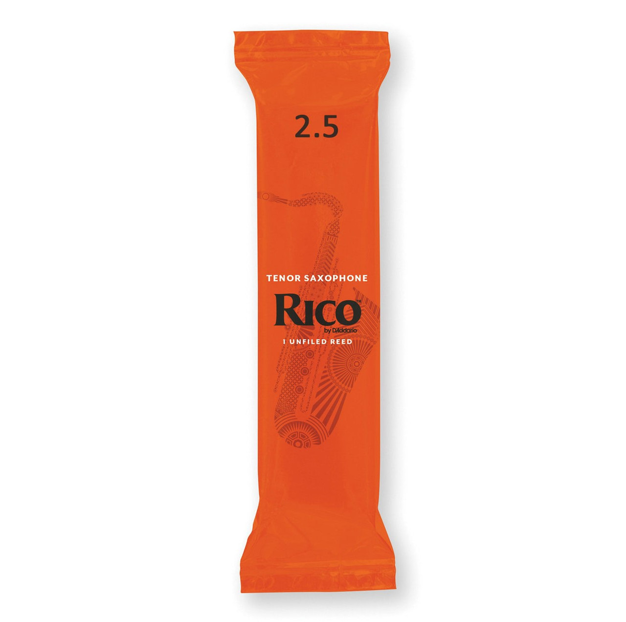 Тростина для тенор саксофона D`ADDARIO RICO - TENOR SAX #2.5 (1ШТ), фото 1