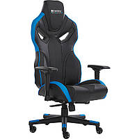 Игровое кресло Sandberg Voodoo Gaming Chair Black Blue 4 класс, 150 кг