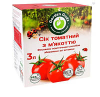 Сок томатный с мякотью 3 л ТМ Гадз