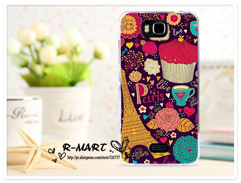 Чохол бампер силіконовий на Huawei Y5c Y541 з картинкою Кекси Париж