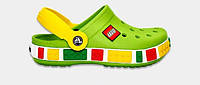 Crocs crocband kids LEGO Clog C6/7, зелені (розмір 24, 14.5 – 15.1 см) на 2-2,5 років