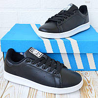 Кроссовки, кеды отличное качество Adidas Stan Smith Black 36 Размер 36