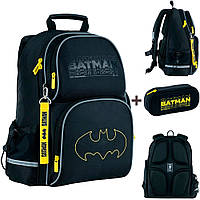 Рюкзак школьный Kite Education DC Comics Batman 13,25 л DC24-702M (LED)