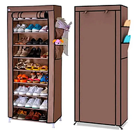 Стелаж для хранения обуви Shoe Cabinet 160X60Х30 Полка для обуви Тканевый стелаж для обуви GRI