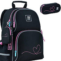 Рюкзак шкільний Kite Education Heart K24-702M-1 (LED)