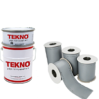 Клей для герметизации швов эпоксидный Teknobond 400 D (комплект 5 кг)
