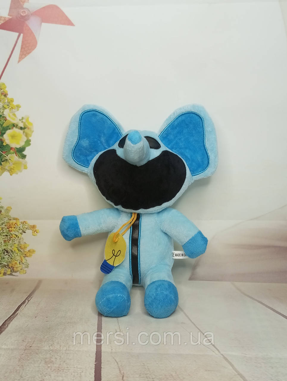 М'яка іграшка Усміхнені Тварини Звірята Бубба Буббаслон Smiling Critters Bubba Bubbaphant Poppy Playtime 28 см