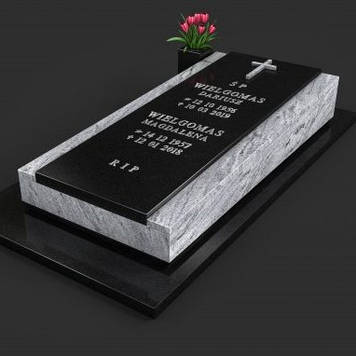 Пам’ятник з італійського граніту 1000*2000