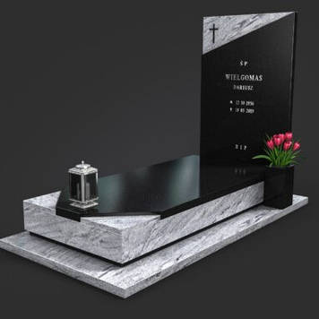 Пам’ятник з італійського граніту 1000*2000