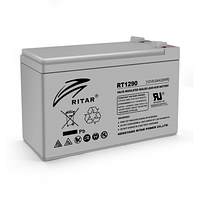 Аккумулятор 12В 9Ач RITAR AGM RT1290 для ИБП, UPS, ББП