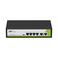 Свитч ZKTeco ZK-PoE42N-55W 4 (PoE) + 2