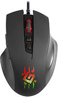 Мышка Defender Wolverine GM-700L RGB, 7 кнопок, 12800 dpi