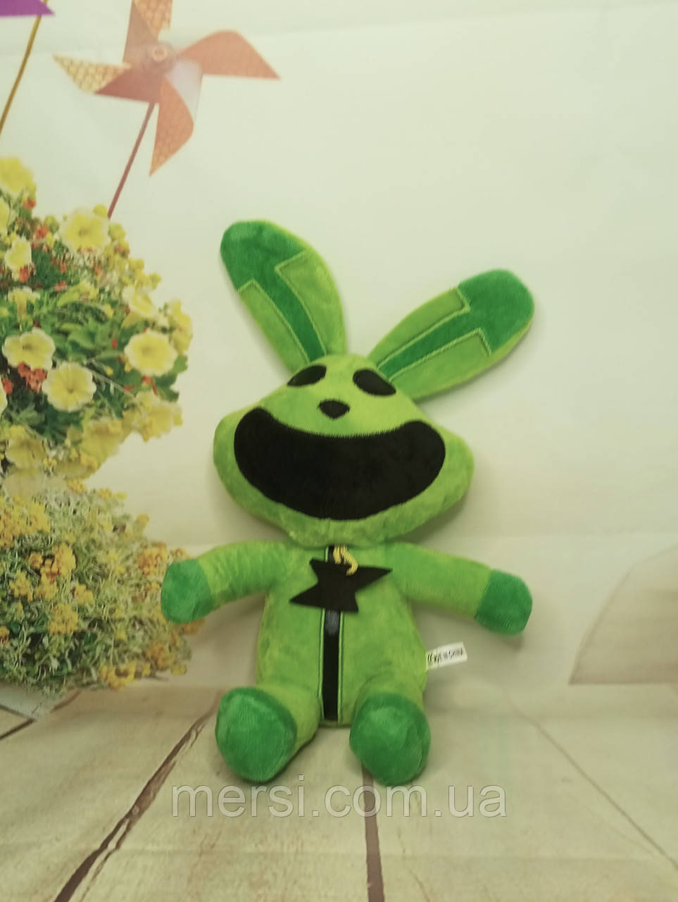 М'яка іграшка Усміхнені Тварини Звірята Зая Пострибуша Smiling Critters HoppyHopscotch Poppy Playtime 28 см, фото 1