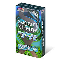 Презервативи латексні Sagami Xtreme Mint, з ароматом м'яти (ціна за упаковку, 10 штук) sonia.com.ua